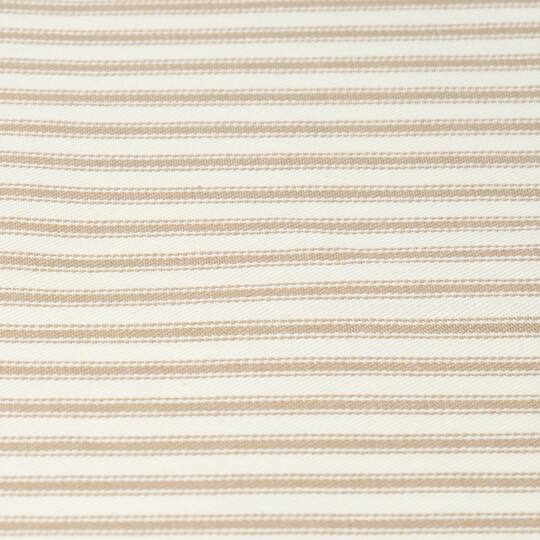 Roc-lon® 44" x 3yd. Stripe Khaki Cotton Wide Woven Ticking Fabric